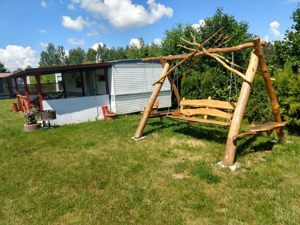 Domki U Dobrusi Mikołajki Exterior foto